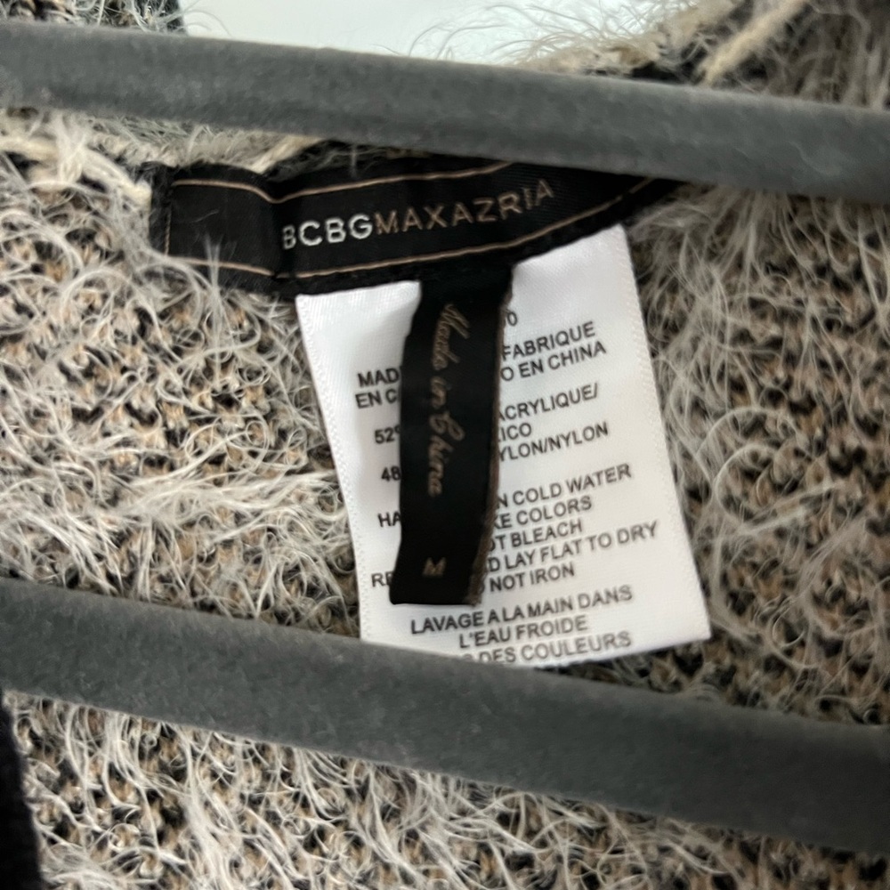 Women’s BCBG MaxAzria duster long sweater cardigan - Picture 4 of 4